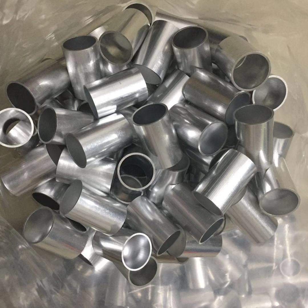 铝管精密切割加工阳极氧化打孔攻丝焊接折弯缩口封头加工