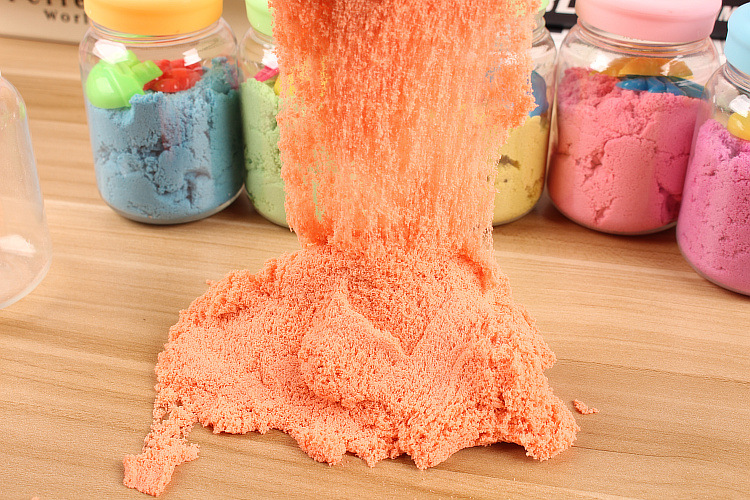 手机支架瓶太空棉花沙棉花拉力棉花沙魔力太空彩沙