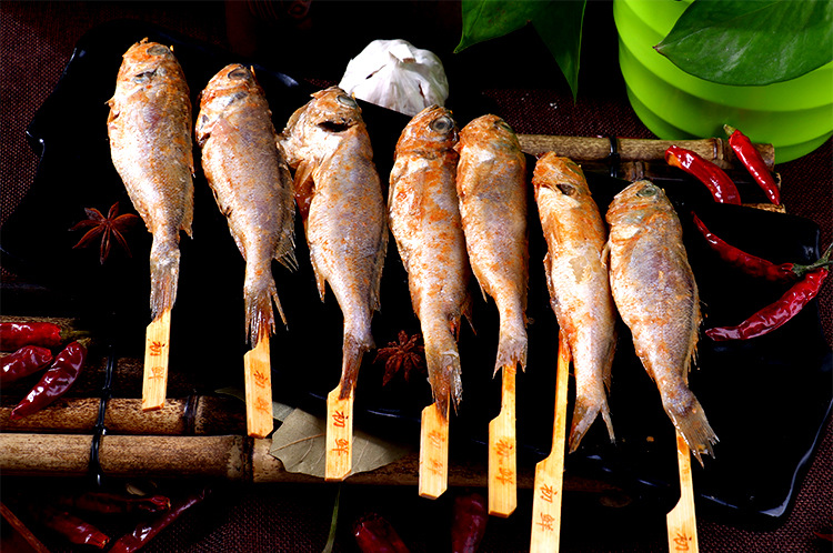 烤鱼黄花鱼串烤串烧烤油炸串串冷冻半成品海鲜食材【厂家批发】