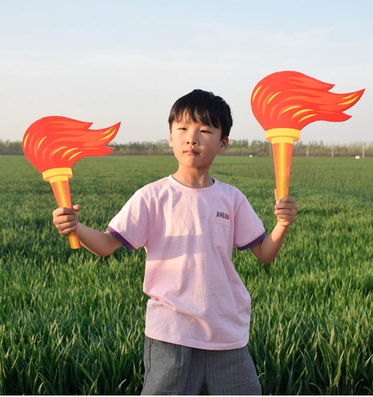 创意火炬舞蹈道具舞台表演出用品学校运动会开幕式入场式手拿道具