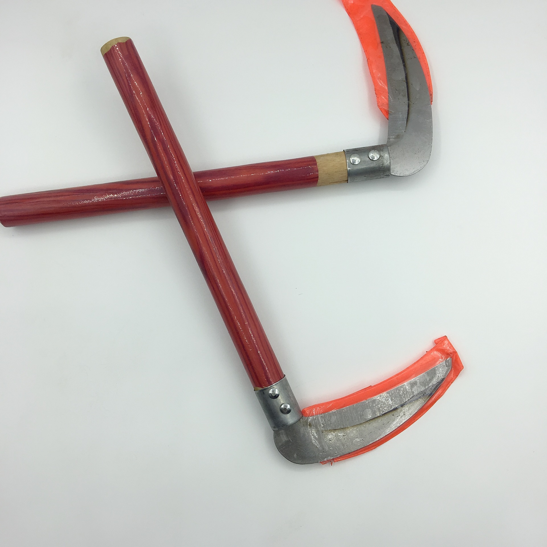 园林镰刀 割草收麦子镰刀木把镰刀两元店百货批发