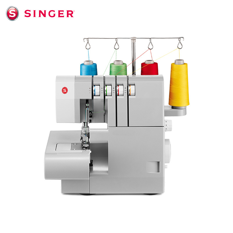 美国胜家包缝机854家用2/3/4线锁边机拷边机带密拷可做木耳边