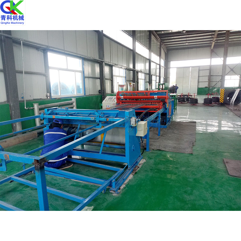 山东厂家青科牌数控网栏排焊机 钢筋网焊机 隧道工程钢筋焊网机