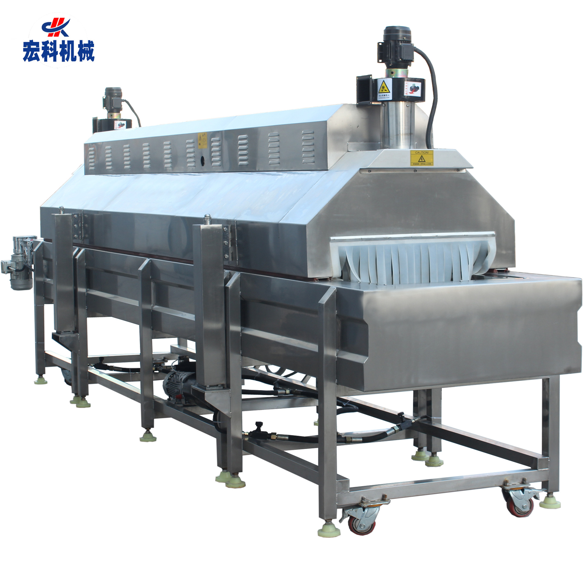 商用小笼包液氮速冻机 隧道式豆沙包速冻机 不锈钢速冻设备