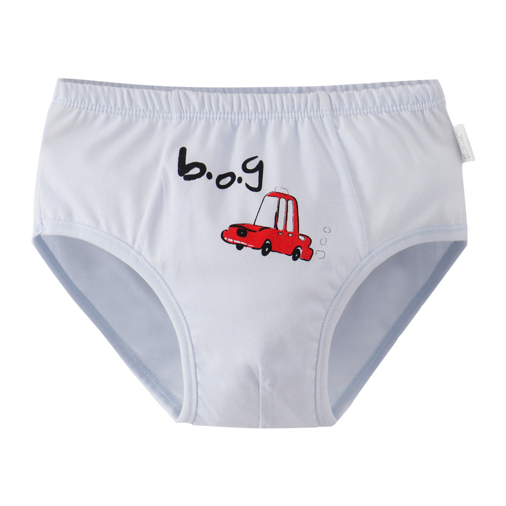 瑁恩瑁爱男童三角裤男孩子精梳棉内裤盒装