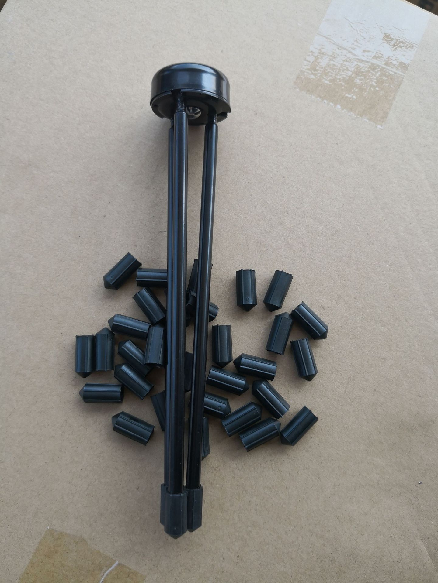 桌面三脚架 全金属三脚架脚套 三脚架配件