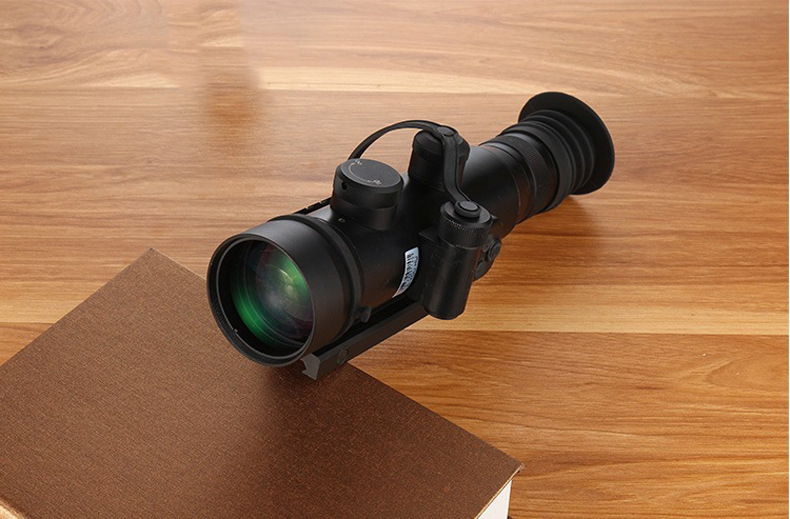 cr540高清红外热成像夜视仪打猎巡逻取证4倍红外线单筒夜视望远镜