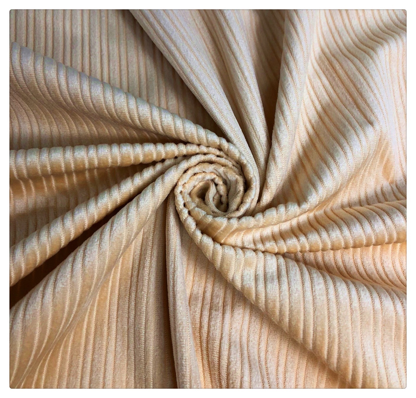 梭织涤纶灯芯绒坑条经编4.5坑子母条 帽 箱包裙装裤衬衫外套 秋冬