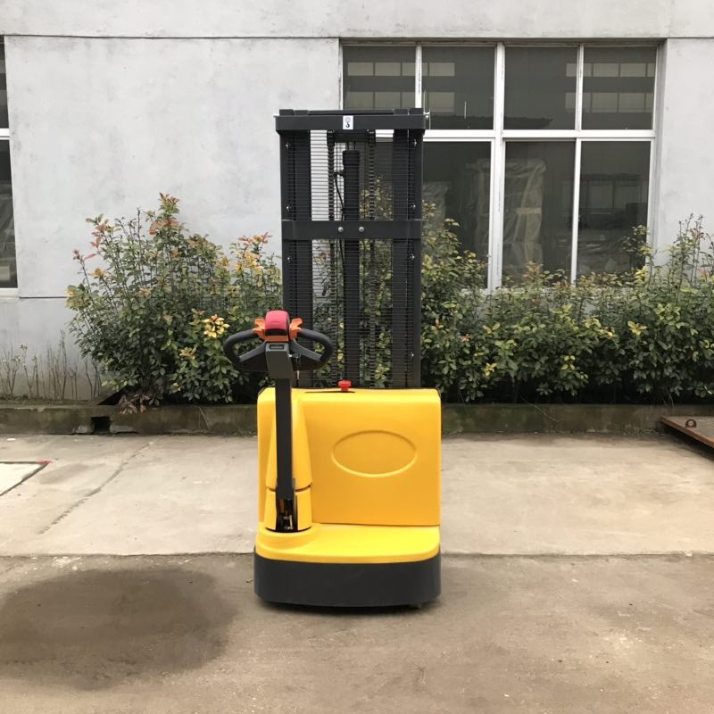 步行式全电动堆高车半电动堆高车叉车托盘对高车