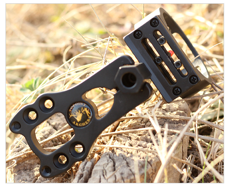 反曲弓瞄准器 传统复合三针瞄户外射箭瞄准镜配件跨境现货tp1530