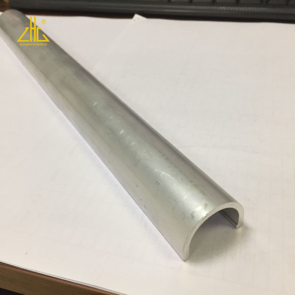 厚壁半圆形铝型材 开模定制铝合金c形槽