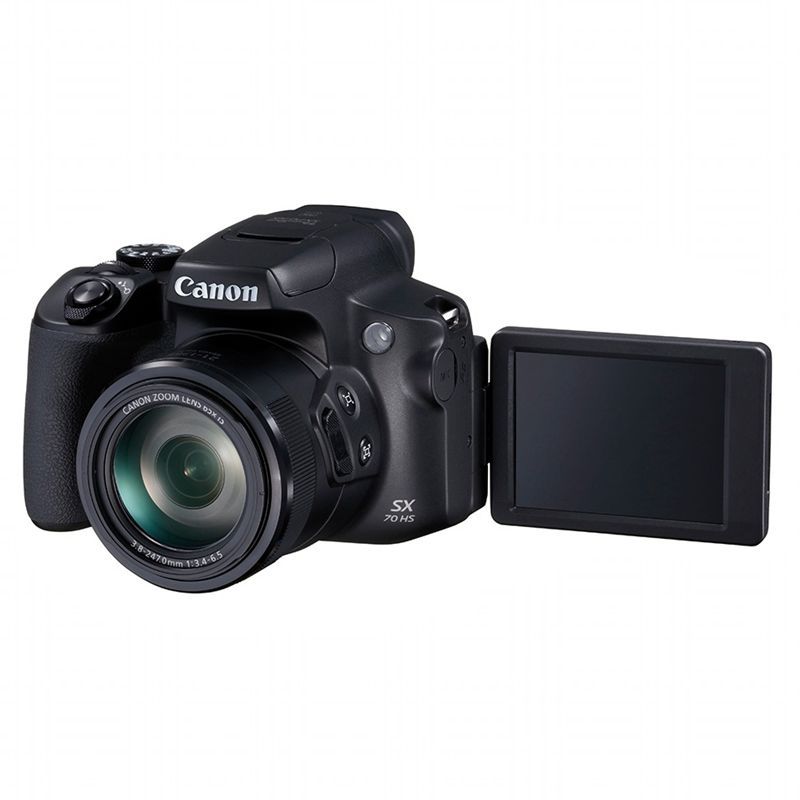 佳能powershot sx70 hs 4k高清变焦小型便携长焦数码相机65倍变焦