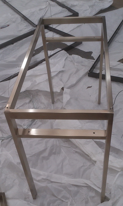 304不锈钢展示架定做 双面不锈钢珠宝展架