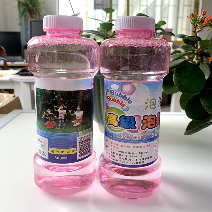 泡泡液全自动泡泡机用泡泡水半自动手动泡泡枪补充液大瓶装1000ml