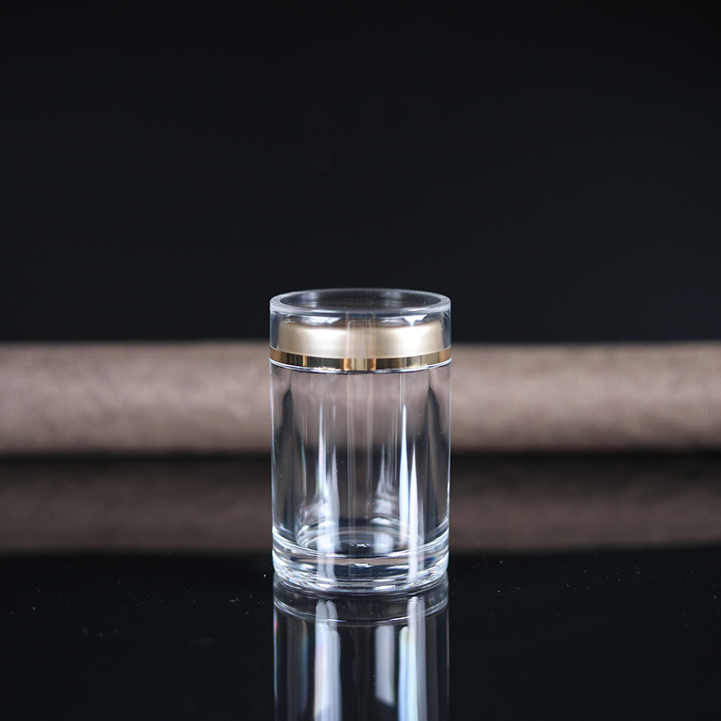 批人参粉亚克力瓶石斛鹿茸片极草含片120l包装透明保健品瓶子