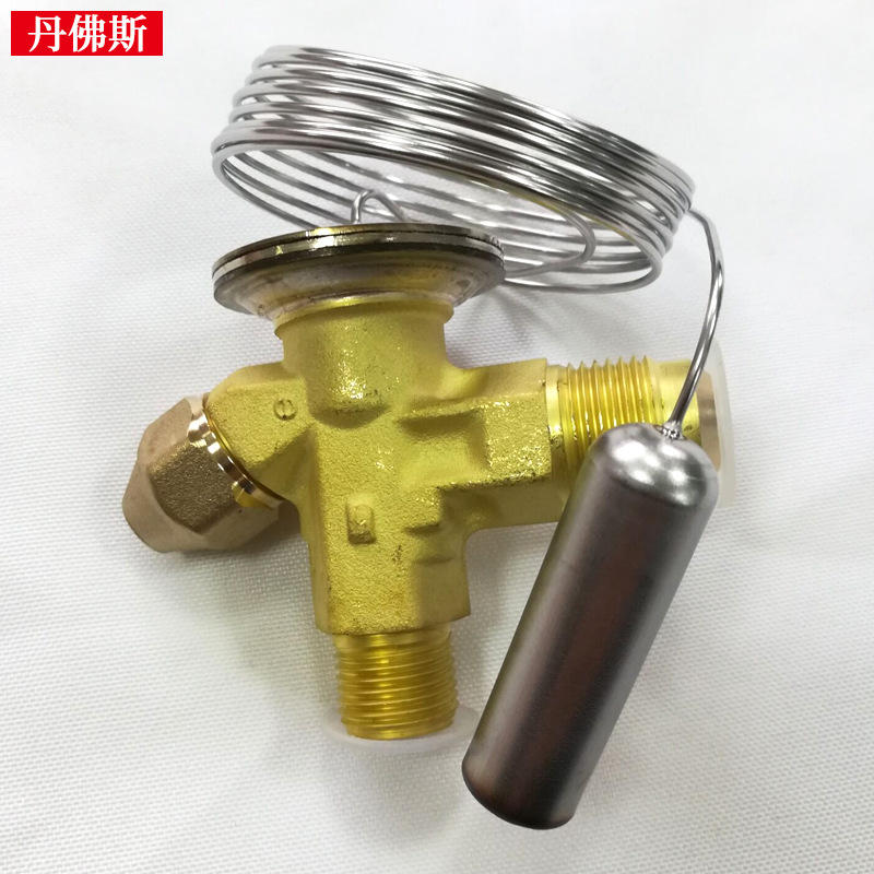 上秋丹佛斯膨胀阀danfoss t2 te2 r22 r404a 冷库空调热力膨胀阀
