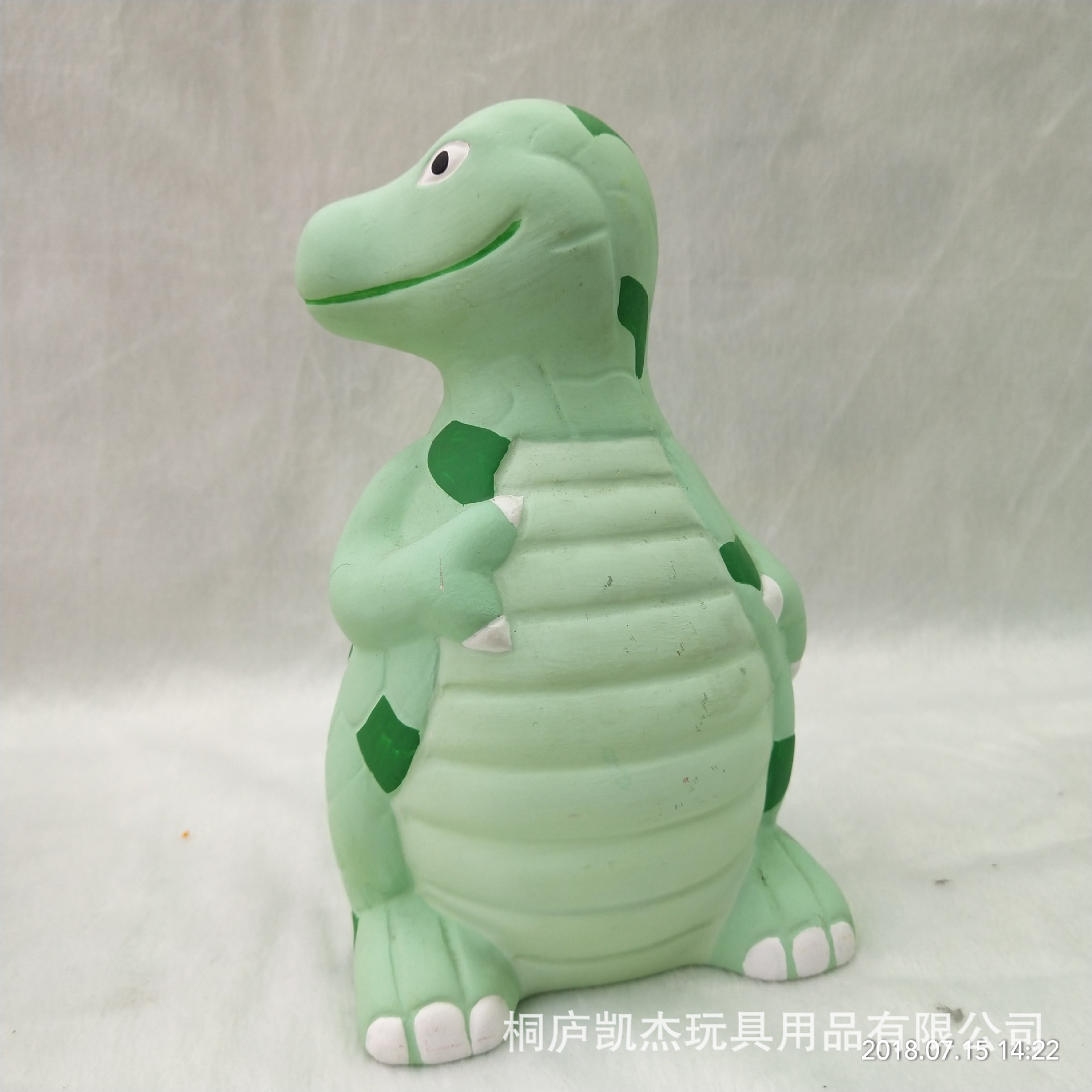 恐龙陶瓷彩绘白坯diy创意涂鸦石膏娃娃手工画摔不破公仔公园热卖