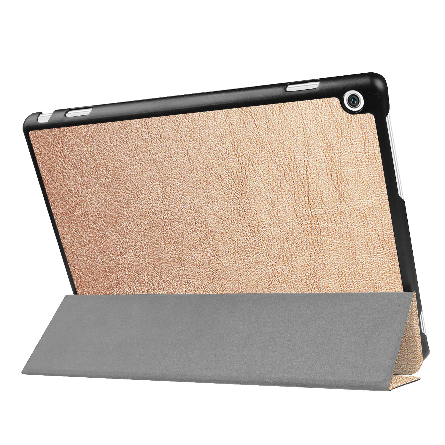 适用于华为荣耀waterplay平板电脑皮套 10.1寸平板三折保护套