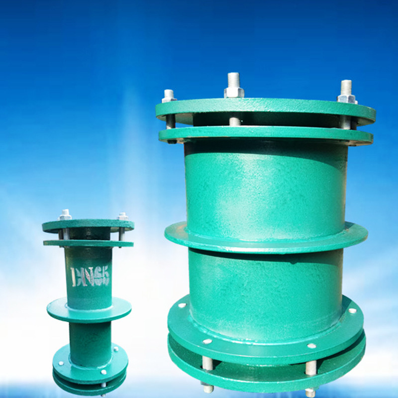 a型常规穿墙柔性套管 国标密闭止水翼环套管 人防预埋钢止水环