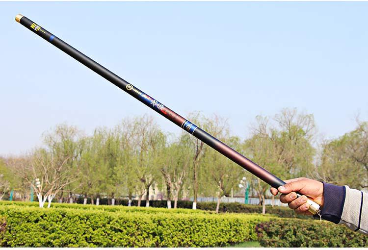 厂家直销鱼竿碳素打窝竿钓鱼竿8 9 10 11 15米长节钓鱼竿硬调炮杆