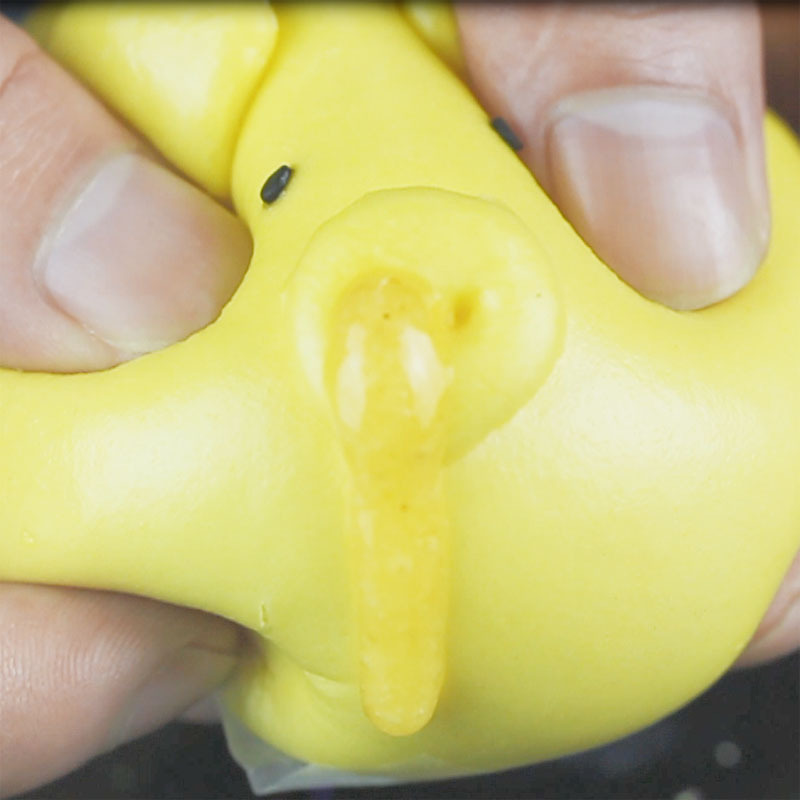 猪猪流沙包【四师姐】传统手工卡通猪面猪仔包早餐广东茶楼点心