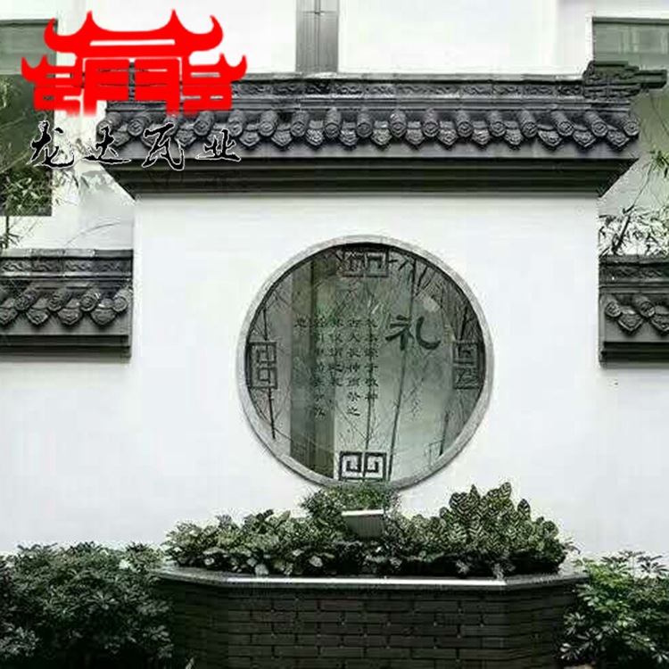 厂家热销仿古建筑配件青瓦筒瓦滴水猫头各种规格大量现货可定制