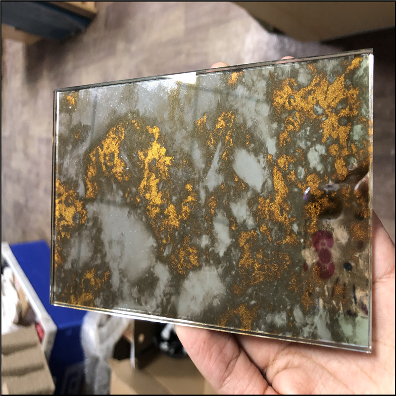 仿古镜 复古镜厂家直销 定制钢化镜面玻璃艺术镜仿古镜深加工