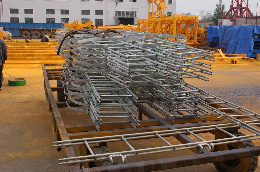 川建塔吊配件片式标准节爬梯 塔机梯子塔吊爬梯