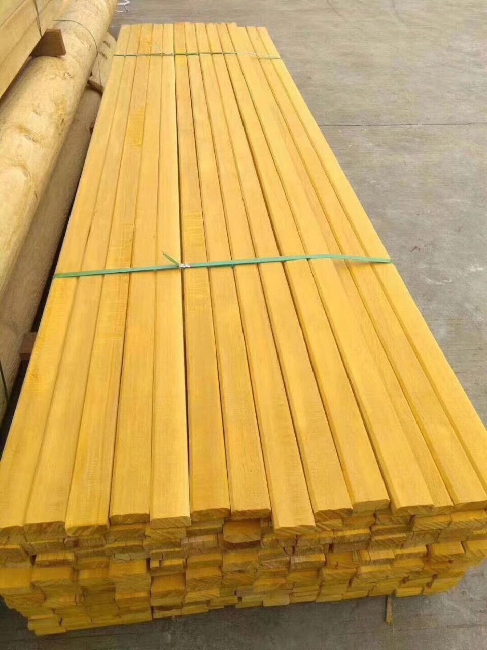 黄云香原木板材 巴蒂木金丝柚,户外防腐木 非洲黄檀 规格齐全
