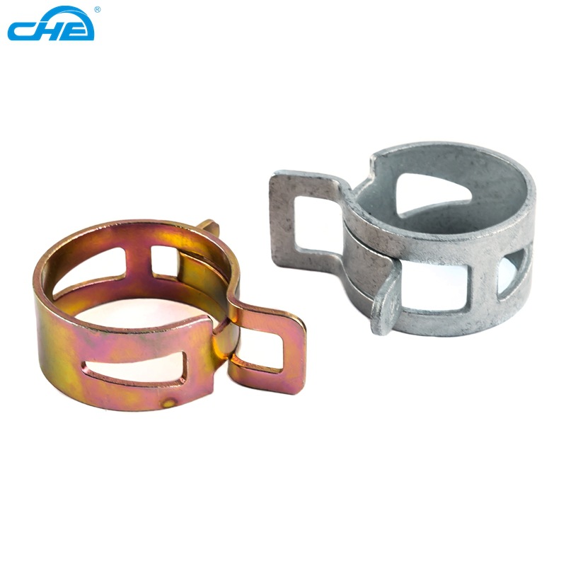 产品钢带型镀锌钢管弹性环箍弹簧卡箍弹性喉卡箍