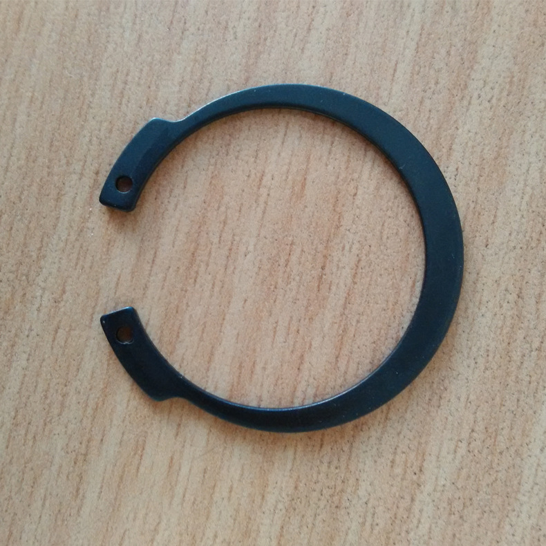 c型反向孔用弹性挡圈弹簧钢发黑卡簧 马达电机挡圈 内卡孔挡