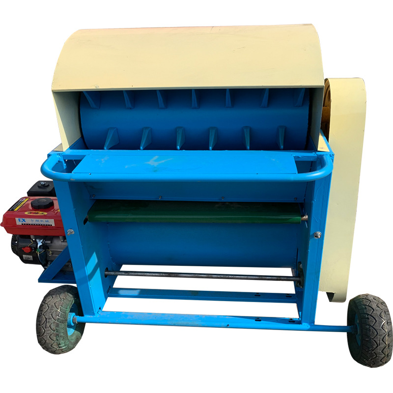 家用小型毛豆采摘机 全自动毛豆采摘机 农用移动式毛豆收获机