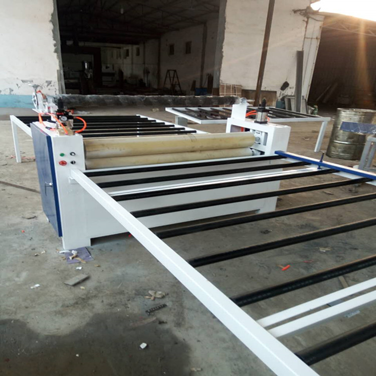 上下料全自动贴面机冷胶木饰板贴纸机pvc热熔胶贴膜机贴面机