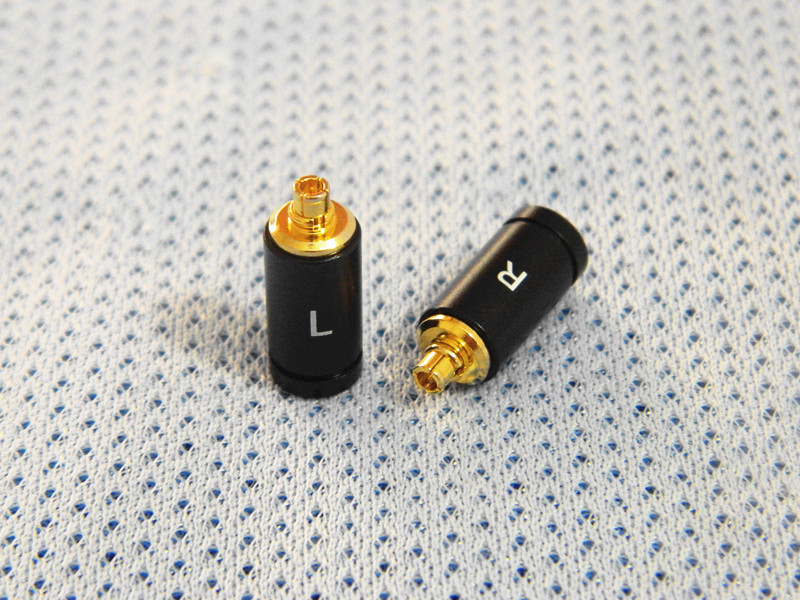 乐滋精工 适用于舒尔mmcx四缝膨胀式耳机插头插针 铍铜弹力四瓣