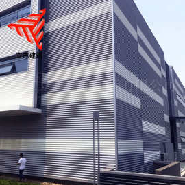 浙江工厂供应 4s店金属墙面装饰板 310彩钢隐藏式波纹板 安装便捷