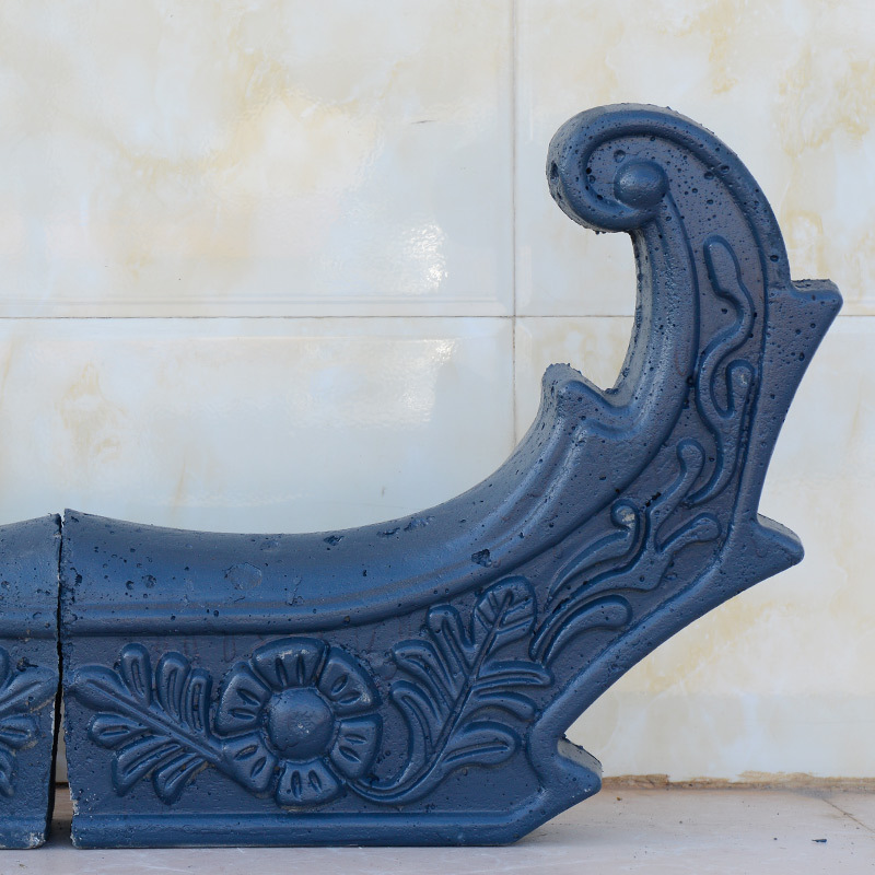 加工定制大波瓦滴水龙头古建筑瓦厂家批发屋面装饰瓦片滴水多规格