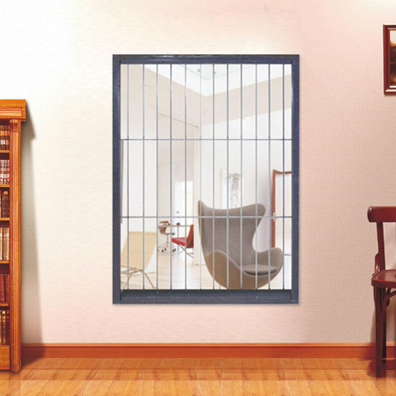 厂家定制隐形纱窗防盗铝合金防盗防虫金刚网防蚊纱窗内开窗纱窗