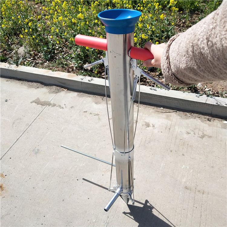 蔬菜瓜苗辣椒种植器 不锈钢幼苗播种器 农用秒栽器