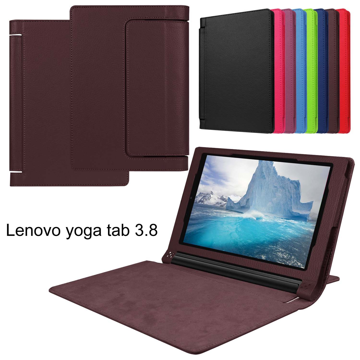 适用于联想yoga tab3 8寸平板电脑皮套 yoga3 850f支架保护套