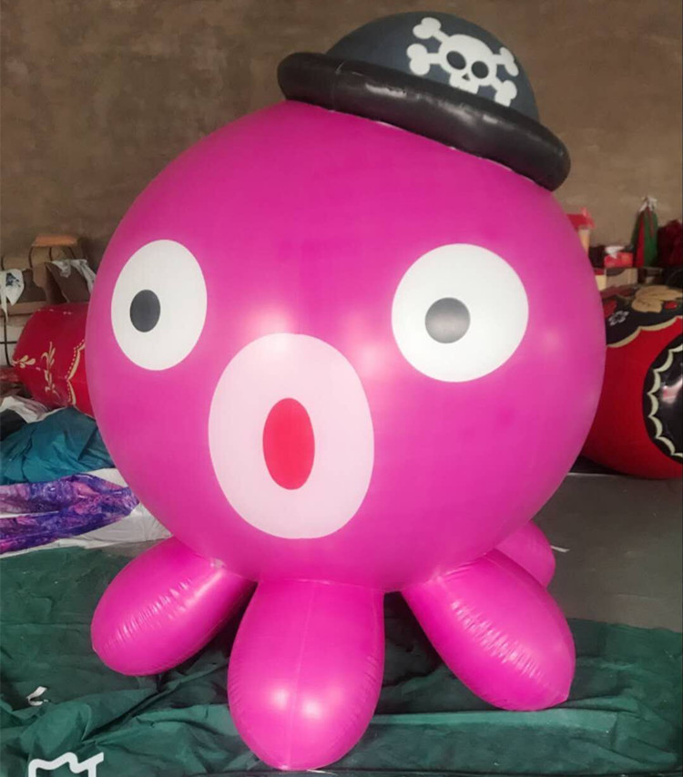 充气鼠年吉祥物新年老鼠财神爷行走广告人偶闭气卡通气模定制批发