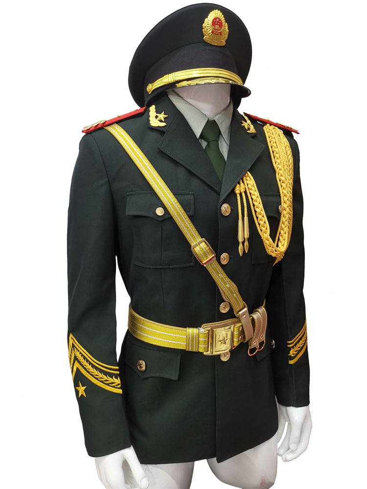 新式三军仪仗队陆海空表演出礼服装礼宾服套升旗手升旗班护卫队乐