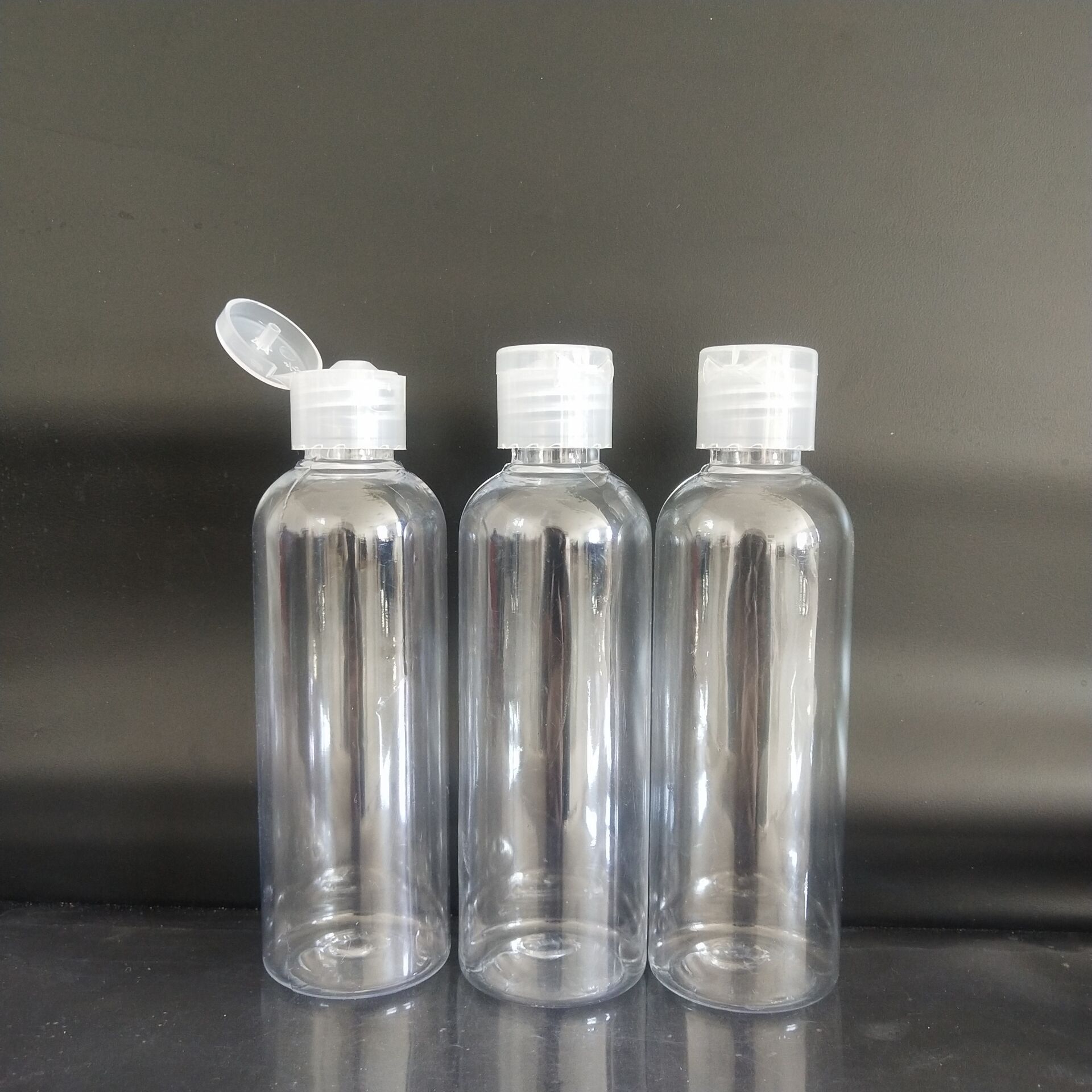 批发100ml塑料瓶 翻盖瓶 乳液分装瓶 pet瓶子 免洗消毒液瓶-阿里巴巴