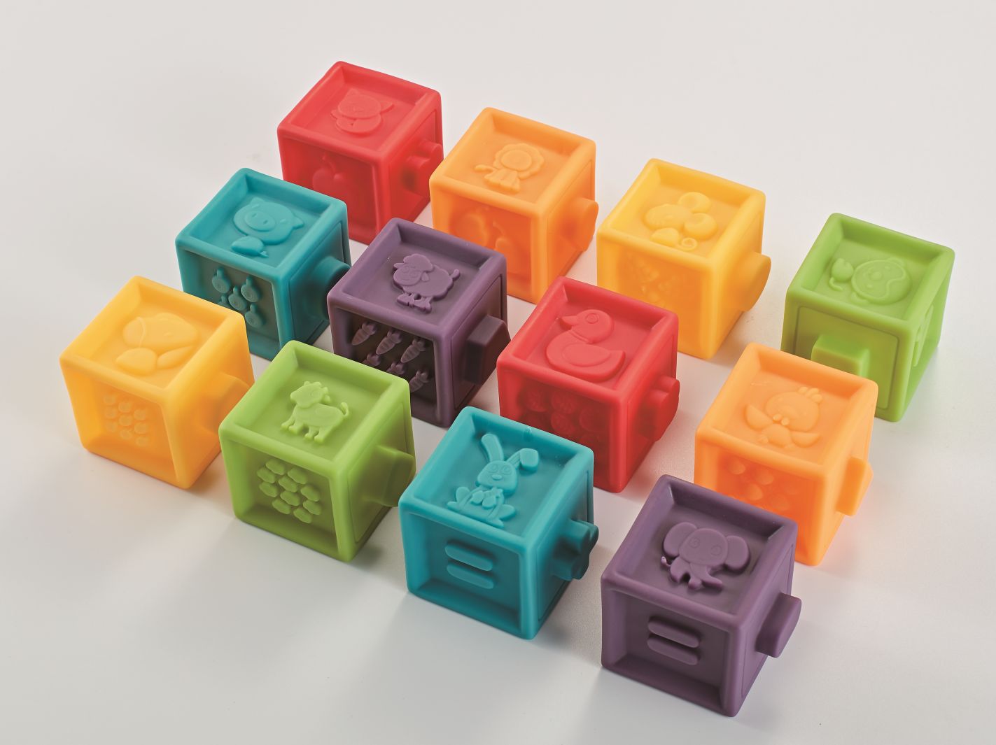 软胶积木益智婴童软胶积木儿童洗澡玩具 ebey亚马逊热销软胶积木