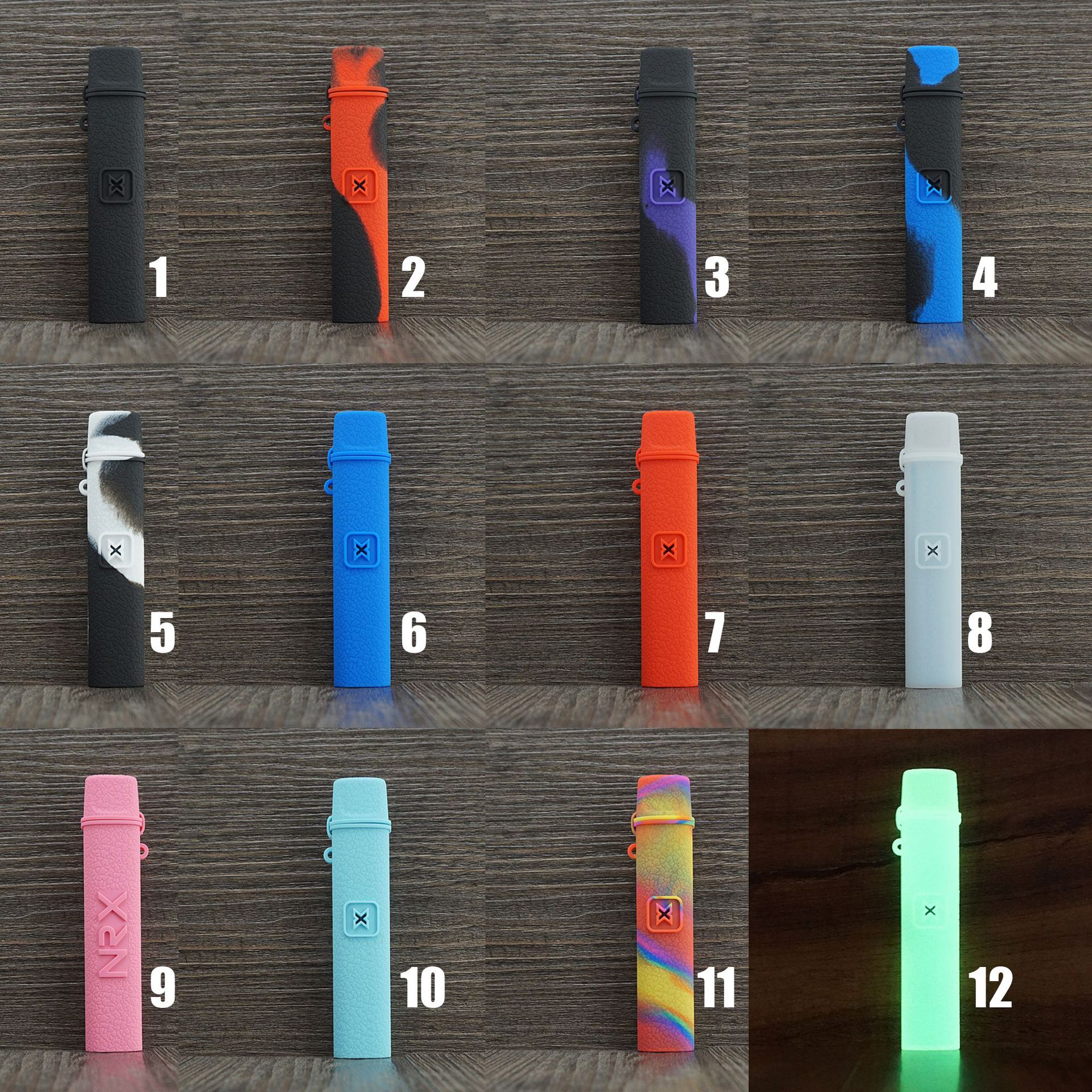 nrx 硅胶套 尼威二代原厂专用保护套 皮套壳挂绳配件烟弹盖帽贴纸