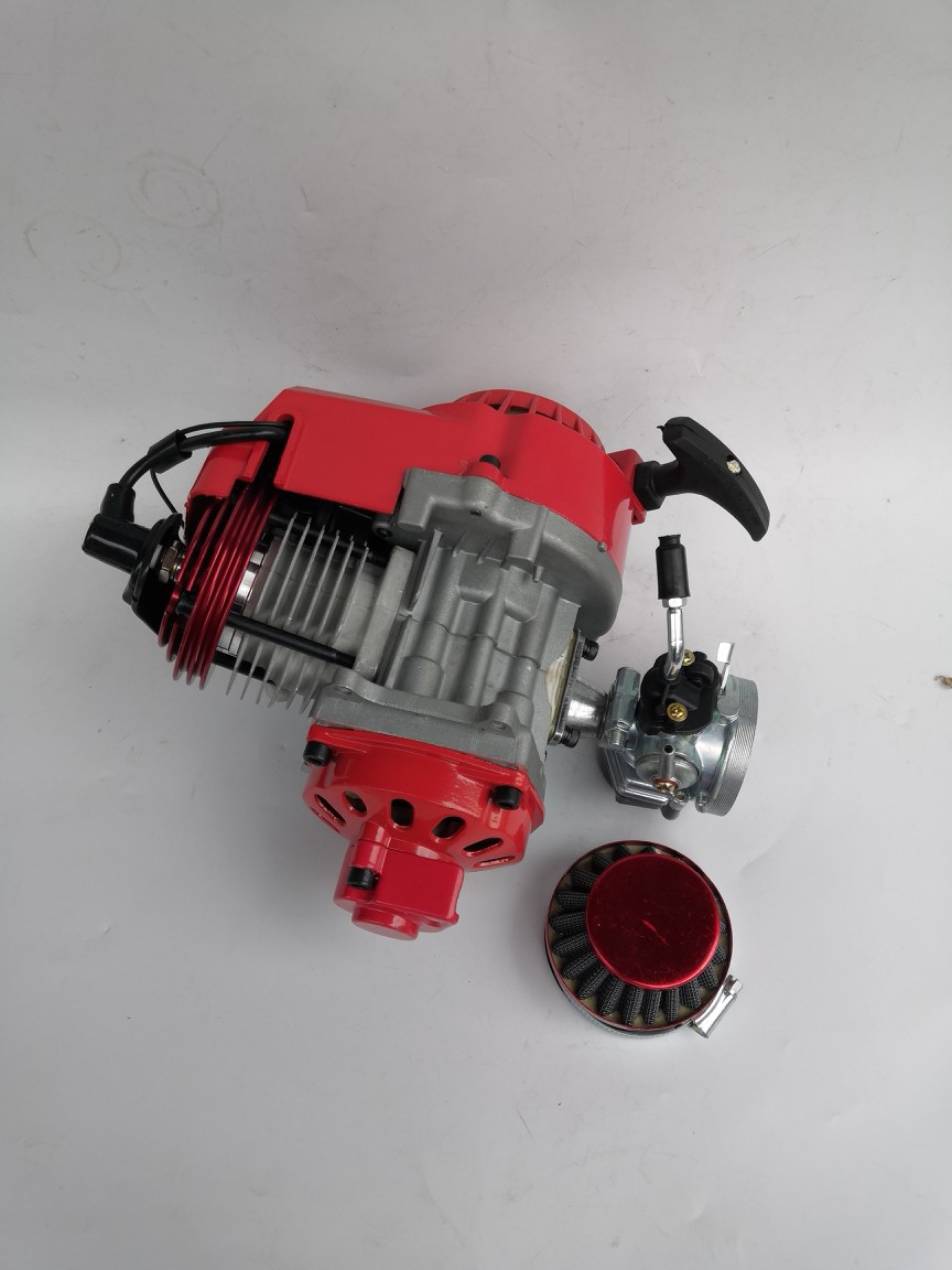 迷你摩托车49cc发动机改装汽油机44-6改装引擎