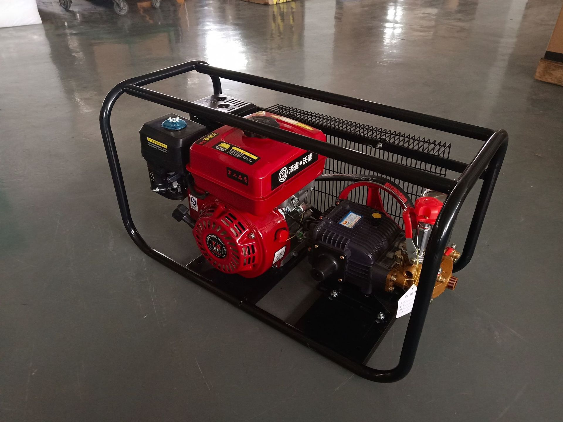 高扬程170汽油农用柱塞泵果园菜园果树田园喷雾机浇菜26打药机器