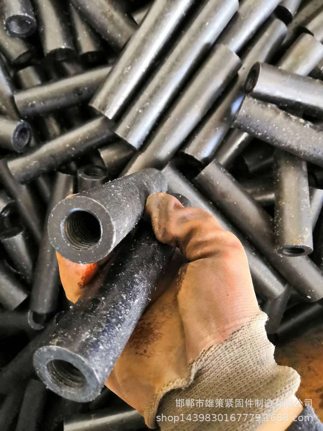 加长套筒螺母 圆螺母 六角螺母 预埋套筒螺母 来图即可加工定制