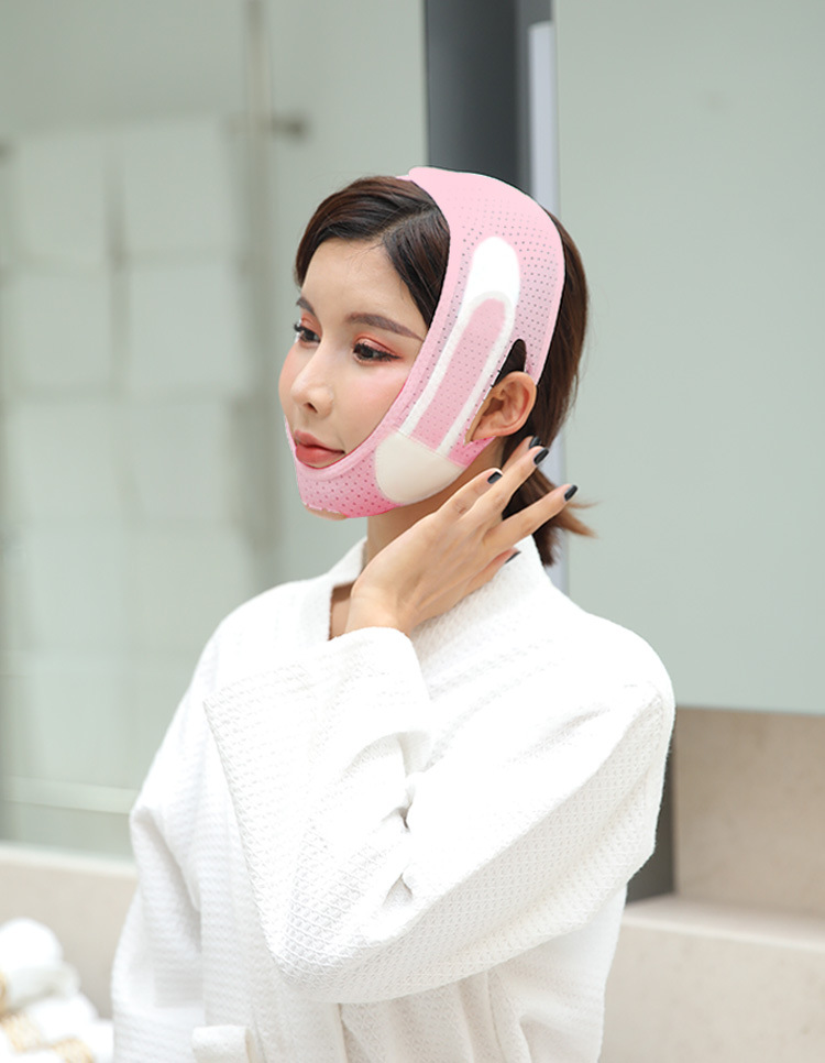 瘦脸面罩提升面部v脸神器塑形美容去双下巴法令纹套术后恢复绷带