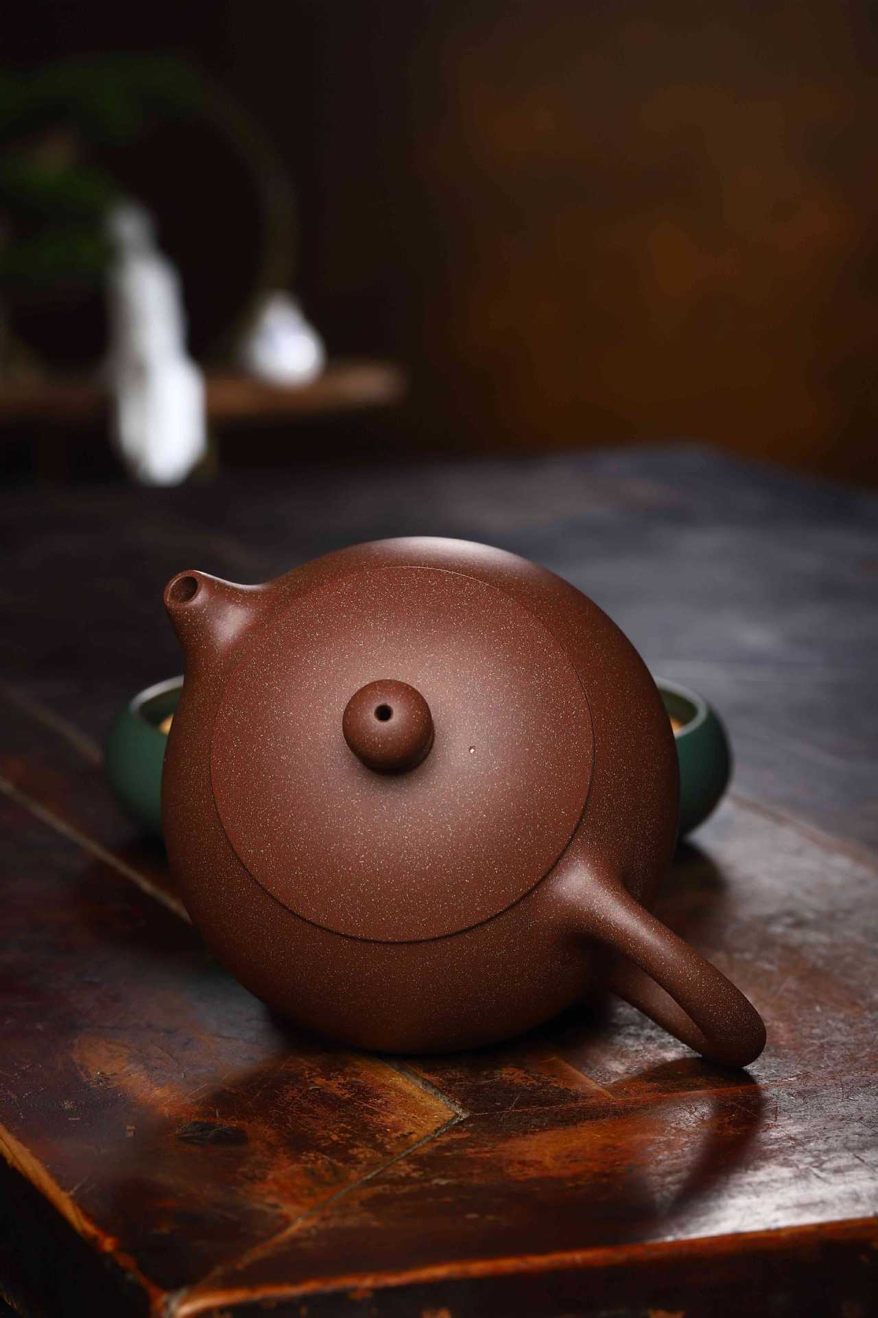 3008宜兴紫砂壶原矿桃花泥西施 冒烟出汗紫砂壶茶具 320毫升包邮