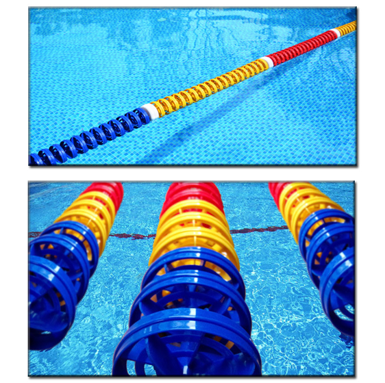 游泳池泳道线 深浅池分隔线 比赛分道线 水线浮标 普通形泳道线